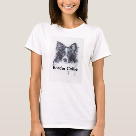 ボーダーコリー Tシャツ (正面)