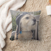 ボーダーテリアの投球のクッション クッション (ブランケット)