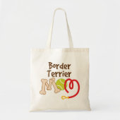 ボーダーテリア犬の品種お母さんのギフト トートバッグ (正面)