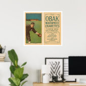 ボーダーマンサクラメント野球1910 ポスター (ホームオフィス)