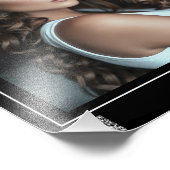 ボーダーライン俳優ヘッドショット8x10 | QRコード フォトプリント (角)