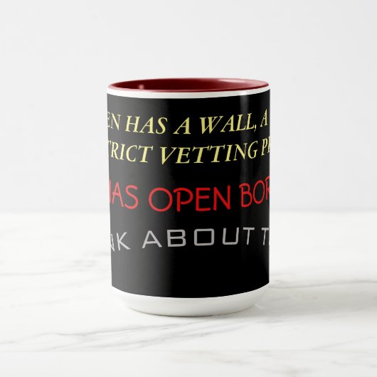 ボーダー マグカップ (中央)