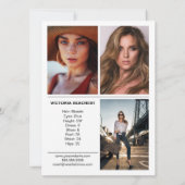 ボーダー・ライン4 ダブルサイド モデル コンパニオン カード (裏面)