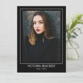 ボーダー・ライン5 アクター・モデル・タレント・コンポジション ZED カード (スタンド正面)