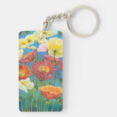 ボーダーIの花束 キーホルダー (裏面)