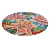 ボーダーIIの花束 カッティングボード (角)