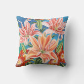 ボーダーIIの花束 クッション (裏面)