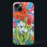 ボーダーIIIの花束 iPhone 13ケース<br><div class="desc">花柄</div>
