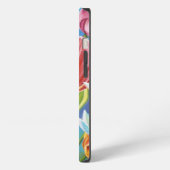 ボーダーIIIの花束 iPhoneケース (左側面)