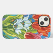 ボーダーIIIの花束 iPhoneケース (裏面横)
