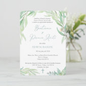 ボーチスペインのゾボーイバプテスマ&ファースト誕生日 招待状 (スタンド正面)