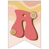 ボーッとグルーヴ婚約したィーなレトロバチェロレッテバナー バンティングフラッグ (第2の旗)