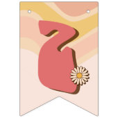 ボーッとグルーヴ婚約したィーなレトロバチェロレッテバナー バンティングフラッグ (第3の旗)