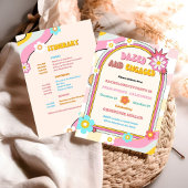 ボーッと婚約したバチェロレッテの週末の旅程 招待状