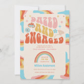 ボーッと婚約したバチェロレッテの週末の旅程 招待状 (正面)