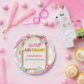 ボーッと婚約したバチェロレッテ70年代 ペーパープレート (パーティー)