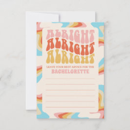 ボーッと婚約したバチェロレッテ アドバイスカード