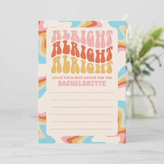 ボーッと婚約したバチェロレッテ アドバイスカード (スタンド正面)