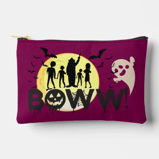 ボーッ!! – サプライズ不気味ハロウィーン アクセサリーポーチ (正面)