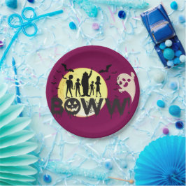 ボーッ!! – サプライズ不気味ハロウィーン ペーパープレート