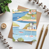 ボーツの入り江 | モダン水絵を描色 ポストカード