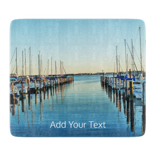 ボーツアットザマリーナバイシャーリーテイラー カッティングボード (正面)