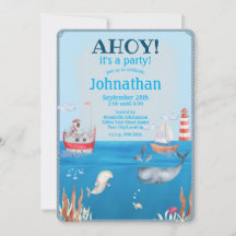 ボーツアンドアンダーザシーウォーターカラーボーイ誕生日