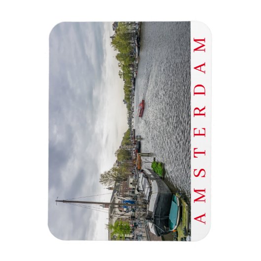 ボーツインアムステルダム冷蔵庫用マグネット マグネット (縦)