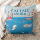 ボーツ&アンダーザシーカウット航海のテーマ クッション (ブランケット)
