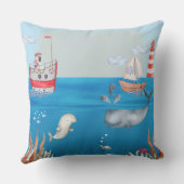 ボーツ&アンダーザシーカウット航海のテーマ クッション (裏面)