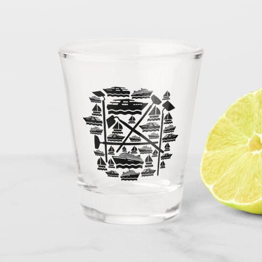 ボーツ&ホーズ ショットグラス (正面)