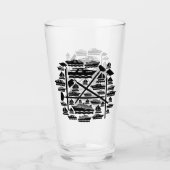 ボーツ&ホーズ タンブラーグラス (正面)