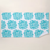 ボーツ&ホーズ ビーチタオル (正面)