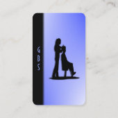 ボーティシャンデザインブルー 名刺 (裏面)