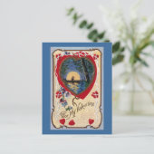 ボーティングバイムーンライトバレンタインヴィンテージ シーズンポストカード (スタンド正面)