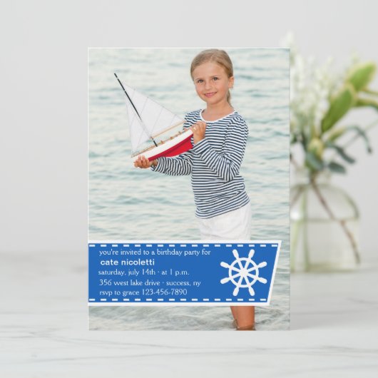ボーティングライフフォト招待状 招待状 (スタンド正面)