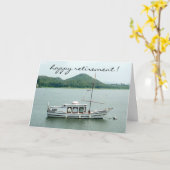 ボーティン引退 カード (黄色い花)