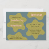 ボーテーマカスタム詳細卒業党 招待状 (裏面)