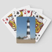 ボーディアイランドライトハウスアウターバンクNCカード トランプ (裏面)