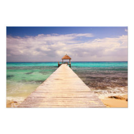 ボーディングウォーク波止場カリブのインザシー フォトプリント           