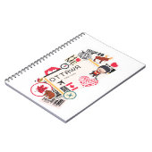 ボーディングパスオタワカナダ ノートブック (左側)