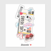 ボーディングパスラスベガスネバダアメリカ シール (シート)