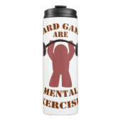 ボーディングムズアメンタルエクササイズゲおもしろいームデザイン タンブラー (正面)