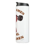 ボーディングムズアメンタルエクササイズゲおもしろいームデザイン タンブラー (回転右)