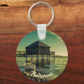 ボーデンシーサンセットスーベニアキーチェーン キーホルダー (正面)