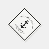 ボートいかりウェルカムクアボード スタンダードカクテルナプキン (角)