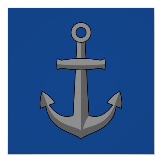 ボートいかり漫画 ポスター (正面)