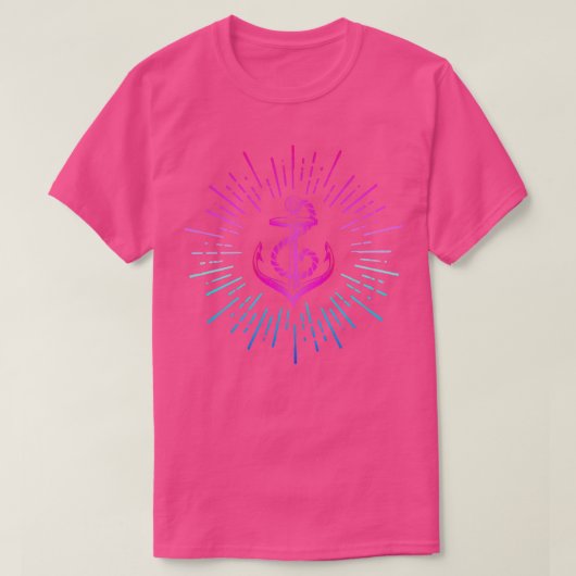ボートいかり Tシャツ (デザイン正面)