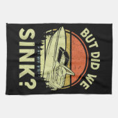 ボートおもしろいが、私たちは男性の女性モーターボートをシンクした キッチンタオル (横)