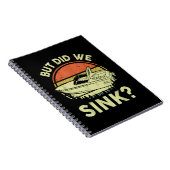 ボートおもしろいが、私たちは男性の女性モーターボートをシンクした ノートブック (右側)